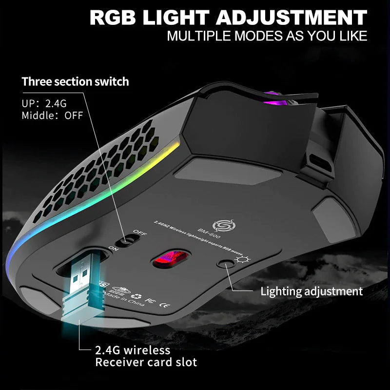 VictoryClicks HyperSpeed Honeycomb Mouse