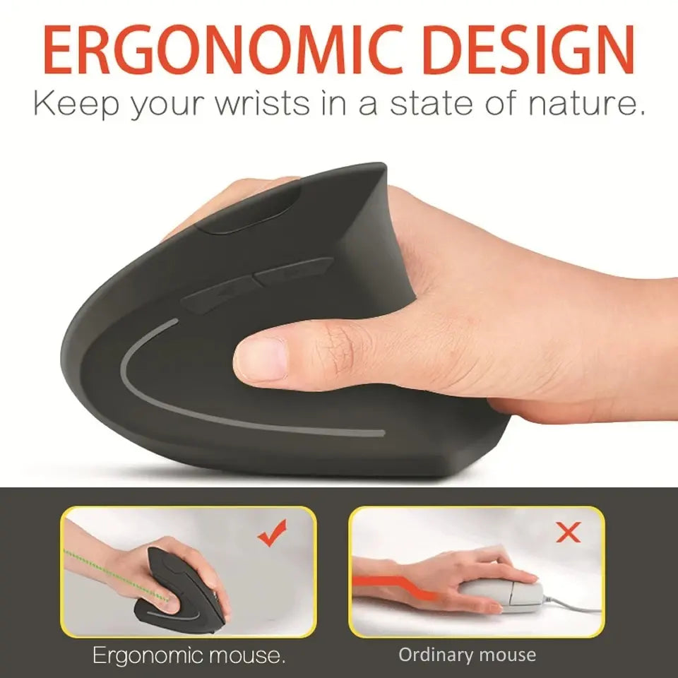 Victory Clicks Pro Vertical Ergonomic Mouse