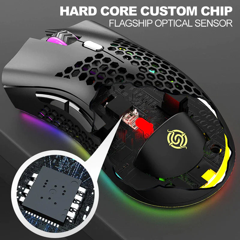 VictoryClicks HyperSpeed Honeycomb Mouse